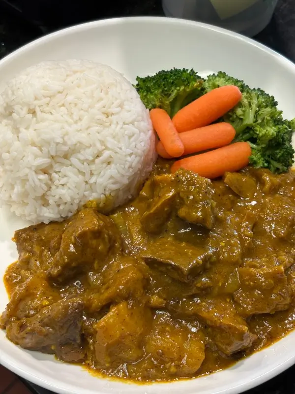 Curry Beef Brisket Rice at Letssweet Kitchen, a Hong Kong Style Restaurant in San Francisco